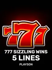777 Sizzling Wins: 5 lines
